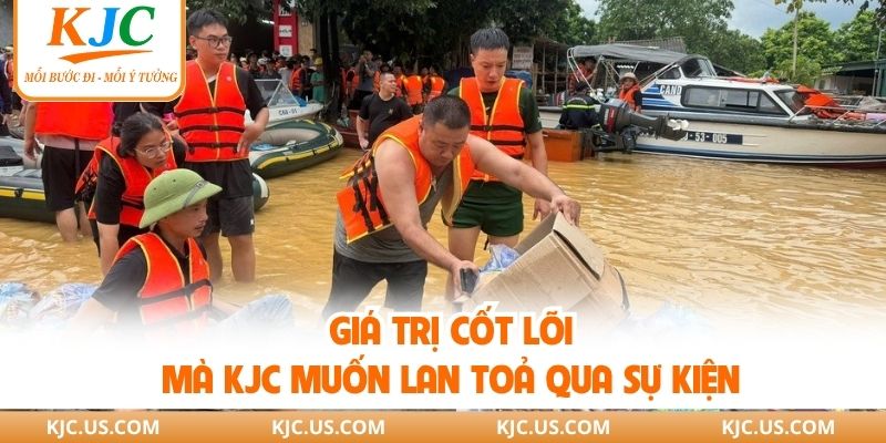 Giá trị cốt lõi mà KJC muốn gửi gắm qua dịch vụ